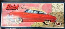 1950 Buick Sedan Friction DIE-CAST Model Car Japan Box RED New Box GEM MINT