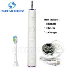Philips Sonicare DiamondClean Smart 9500 HX993W Toothbrush set without box white