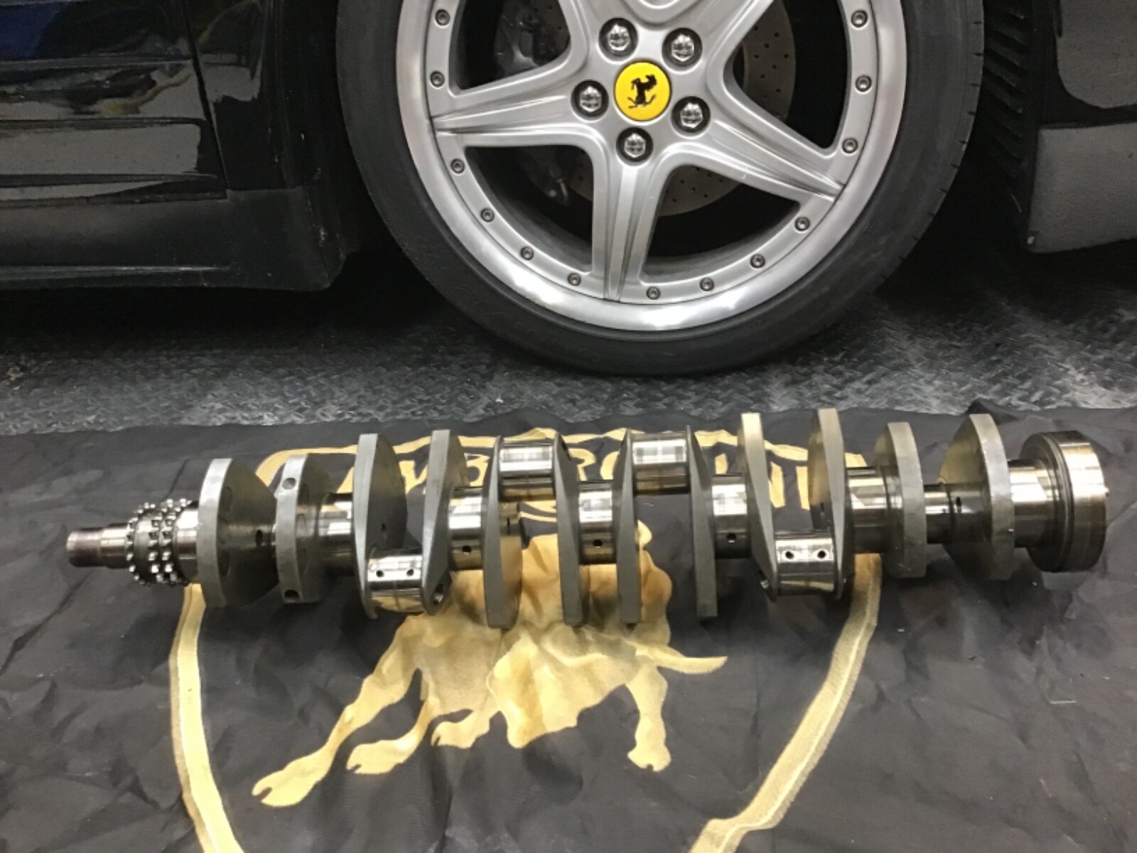 02 03 04 05 06 07 Lamborghini Murcielago Crank shaft, Engine Crankshaft Pre LP