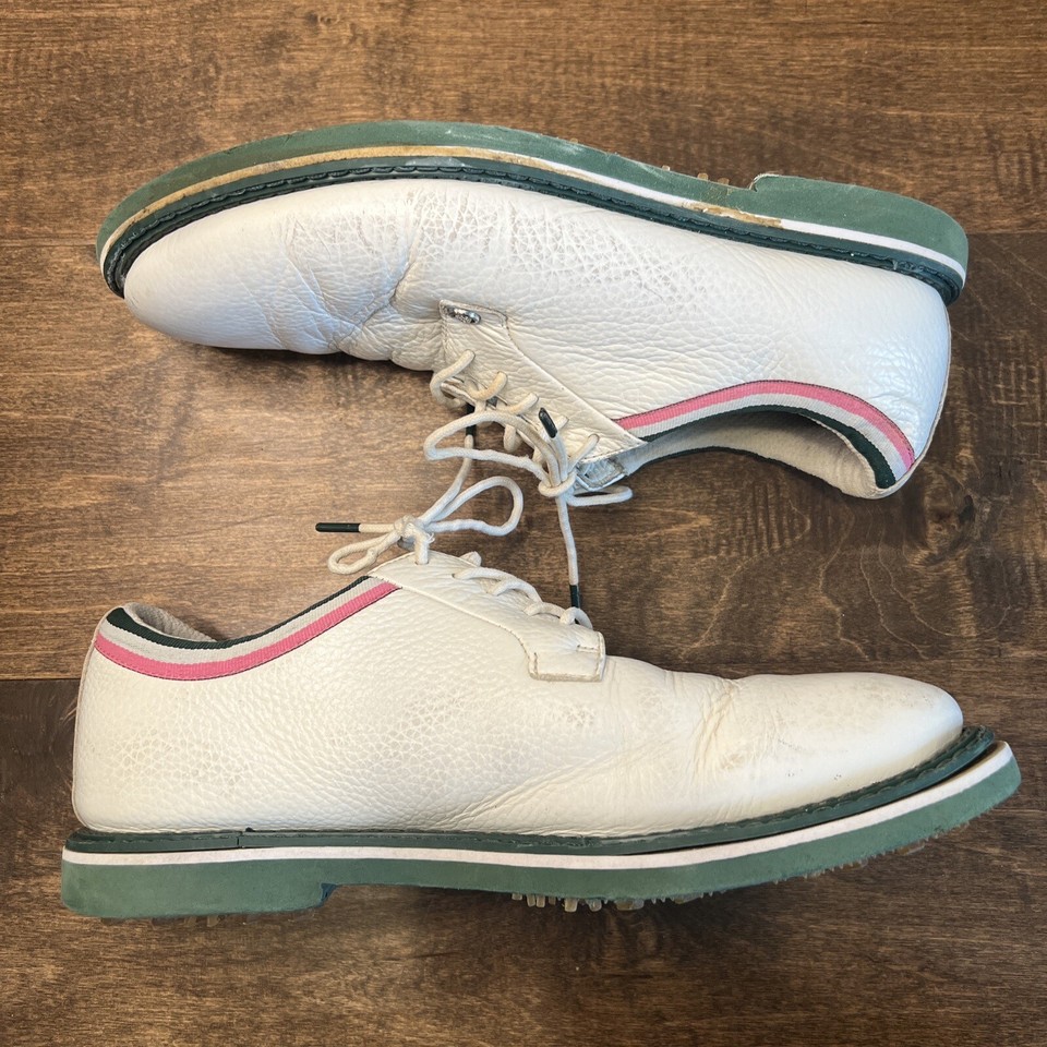 G/Fore G4 Gallivanter Golf Shoes Waterproof Pebble Leather Lightweight Men 8.5 eBay