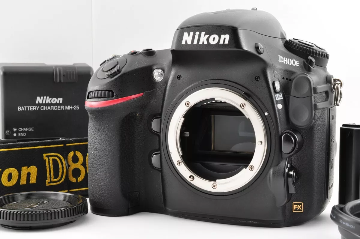 NIKON D800E 36.3MP Digital Camera Shutter Count 175XX Near Mint from JAPAN #CF09