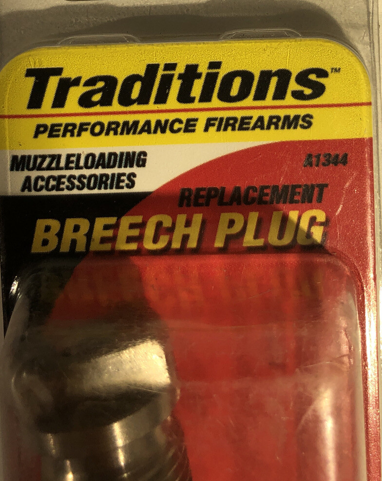 Traditions Replacement Breech Plug-A1344 Fits Standard Nipples W