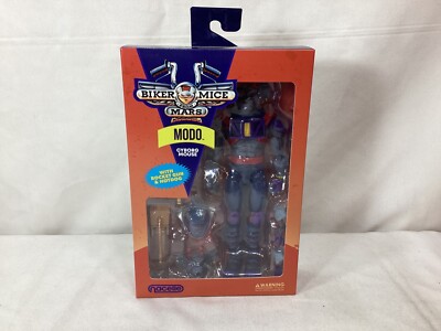 NEW Nacelle Biker Mice From Mars Modo 7'' Figure Boxed MIB Sealed FREESHIP