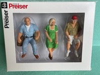 Preiser 45080 1:22,5 Lgb; Sitzende Personen
