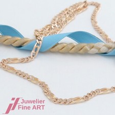 Kette - Halskette - Muster: Figaro - 14K/585 Gelbgold - ca. 49,0 cm