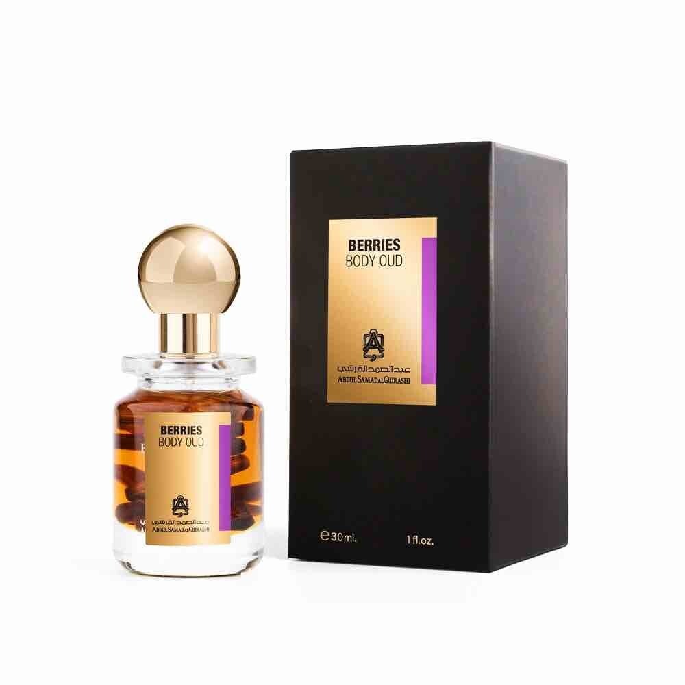 abdul samad al qurashi tobacco body oud Velvet Spray by 100ml - Express Shipping and vanilla that adds a touch of sweetness and warmth BERRIES BODY OUD BY ABDUL