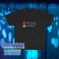 Brand New Stop & Shop Supermarket men's logo T-Shirt Funny Size S to 5XL