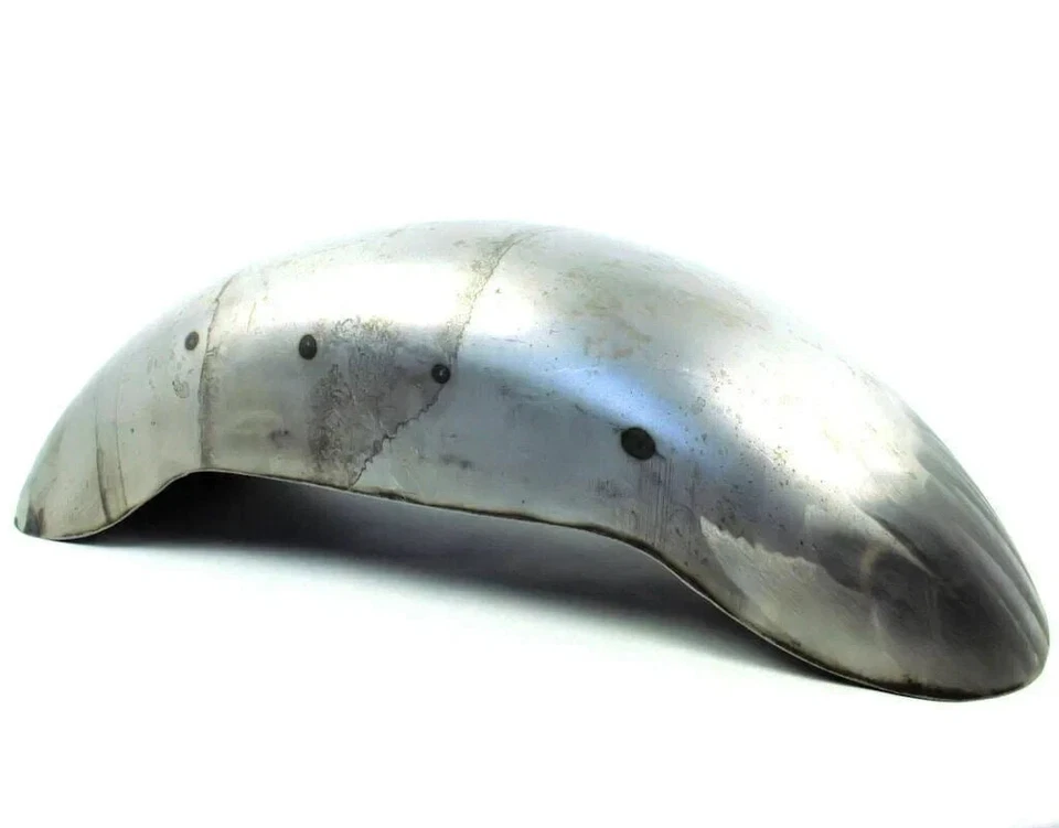 Rear Fender  For Softail Rigid Chopper Bobber Motorcycle - 9" Raw Custom Horse - Image 4 of 4