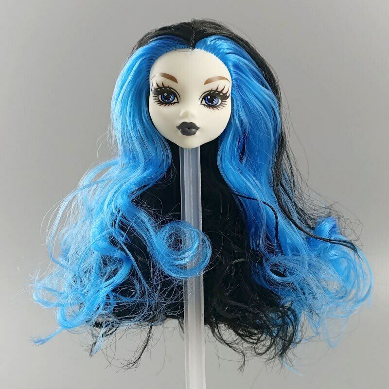 Cabeça de boneca de maquiagem para Monster High cabeças de boneca para  demônio faça você mesmo acessórios de brinquedo 1/6