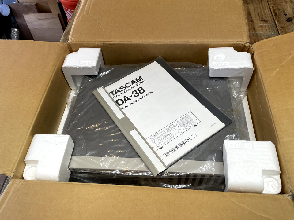 TASCAM DA-38 Digital Audio MULTITRACK Rack Mount RECORDER with original ...