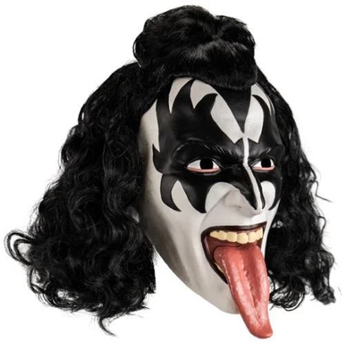 KISS Mask - Injection - Costume Accessory - One Size - 4 Styles - Image 2 of 4