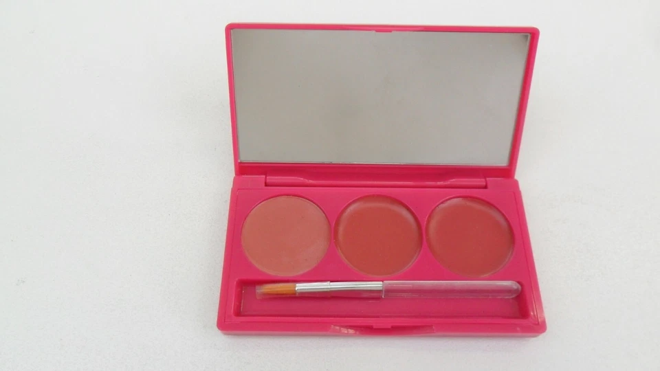 MODELCO PALETA LABIAL MAQUIAGEM COR COSMÉTICOS GATINHO 01 EMILY 03 ABBY 04 - Imagem 3 de 4