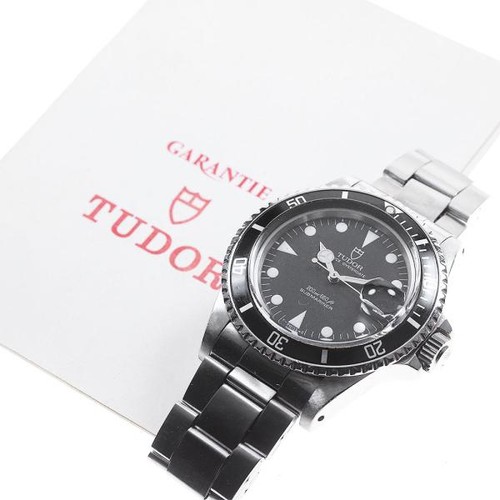 Tudor Prince Oysterdate Submariner 79090 39mm SS Black Dial Da...