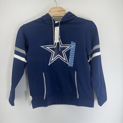 Dallas Cowboys NFL Team Apparel Hoodie Sweatshirt Pullover Mens LARGE NWT
