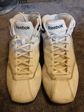 Reebok Men's White High Top DMX Ride Vintage Sneakers - Size 11 X Wide