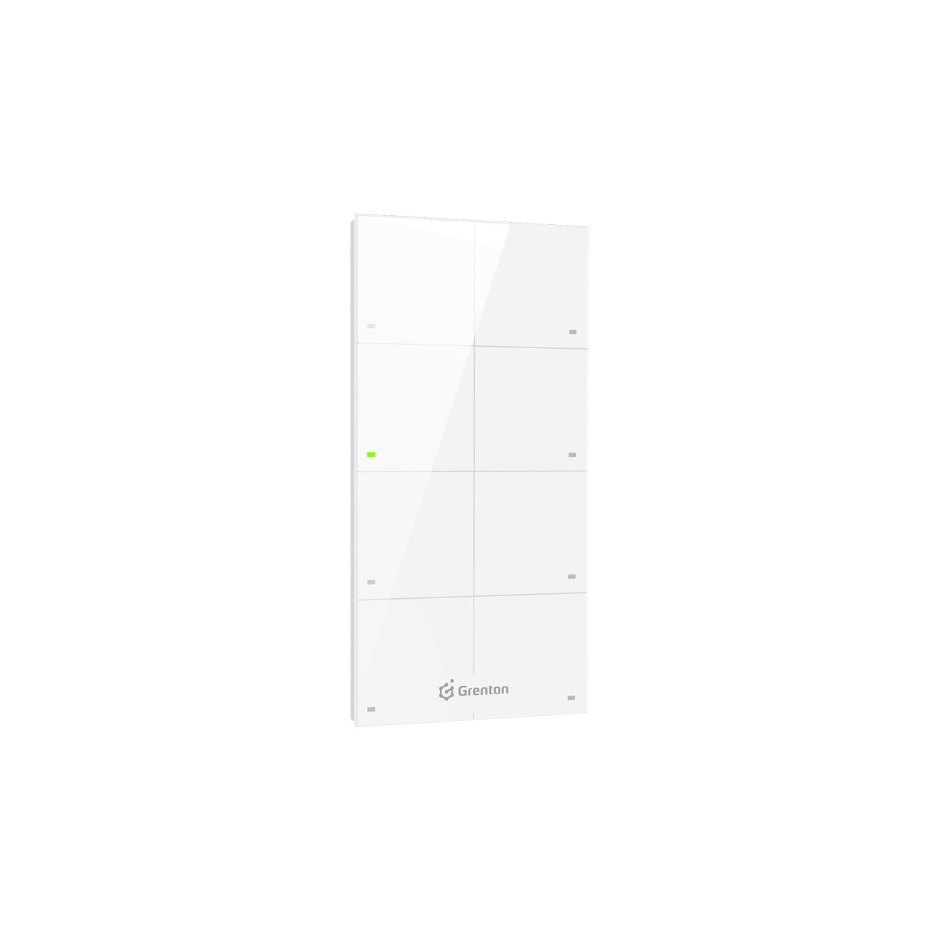 Touch Panel 8B, TF Bus, White, TPA-208-T-02