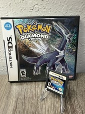 Pokemon Diamond Version Nintendo DS With Case And Manual Tested