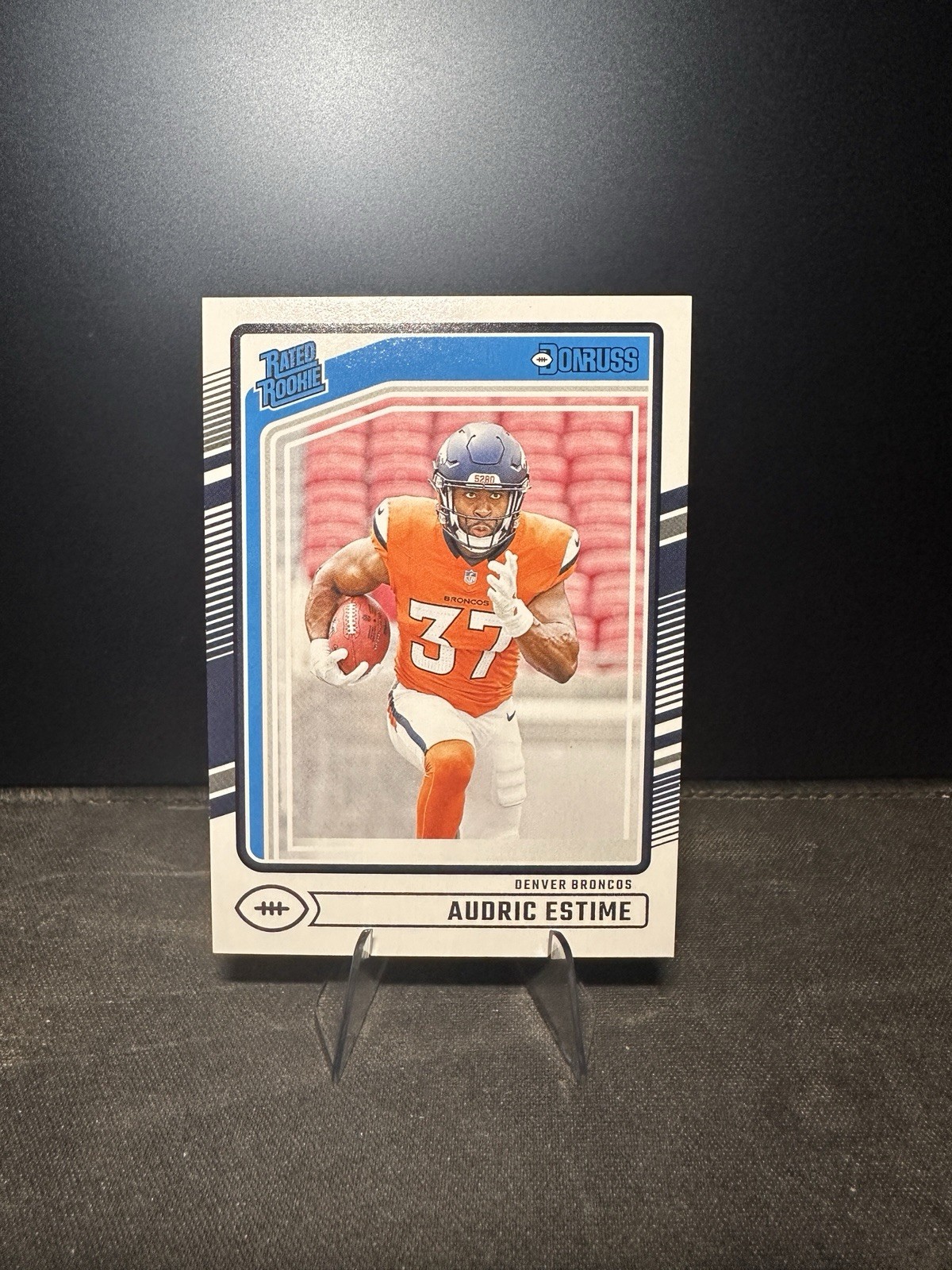 2024 Panini Donruss - Rated Rookie Audric Estime #335 (RC)