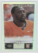 2014 Panini Hot Rookies Rookie Scorecard 38/99 Tajh Boyd #424 0a1