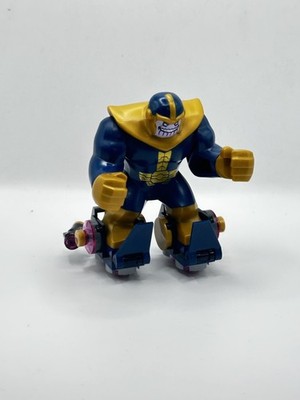 (L-1/2) Lego  Minifigur Marvel Thanos sh230 Dark blue and perl gold aus 76049
