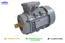 MOTORE ELETTRICO TRIFASE - 0,37KW (0,5 HP) - 4 POLI - 1400 GIRI - MEC71B - B14