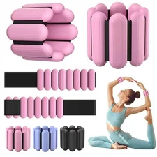 Wrist & Ankle Weights for Women Wearable Strong Arm & Leg Weights Set of 21Lb...