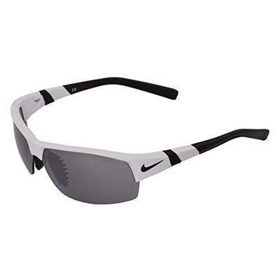 Nike SHOW-X2 EV0620 101 Sonnenbrille grau silber Flash/Outdoor x weiß/schwarz...