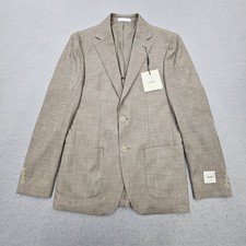 Calvin Klein Mens 36R Slim-Fit Sport Coat Tan Brown
