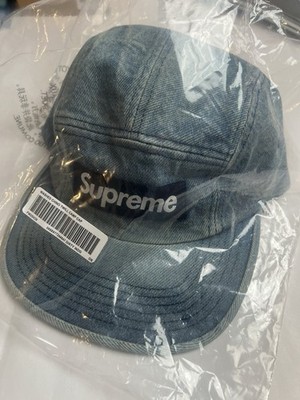 Supreme Washed Chino Twill Camp Cap denim FW25 | eBay