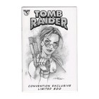 TOMB RAIDER #20 Sketch Variant Pittsburgh Comic Con 2002 1:500 COA Top Cow Comic