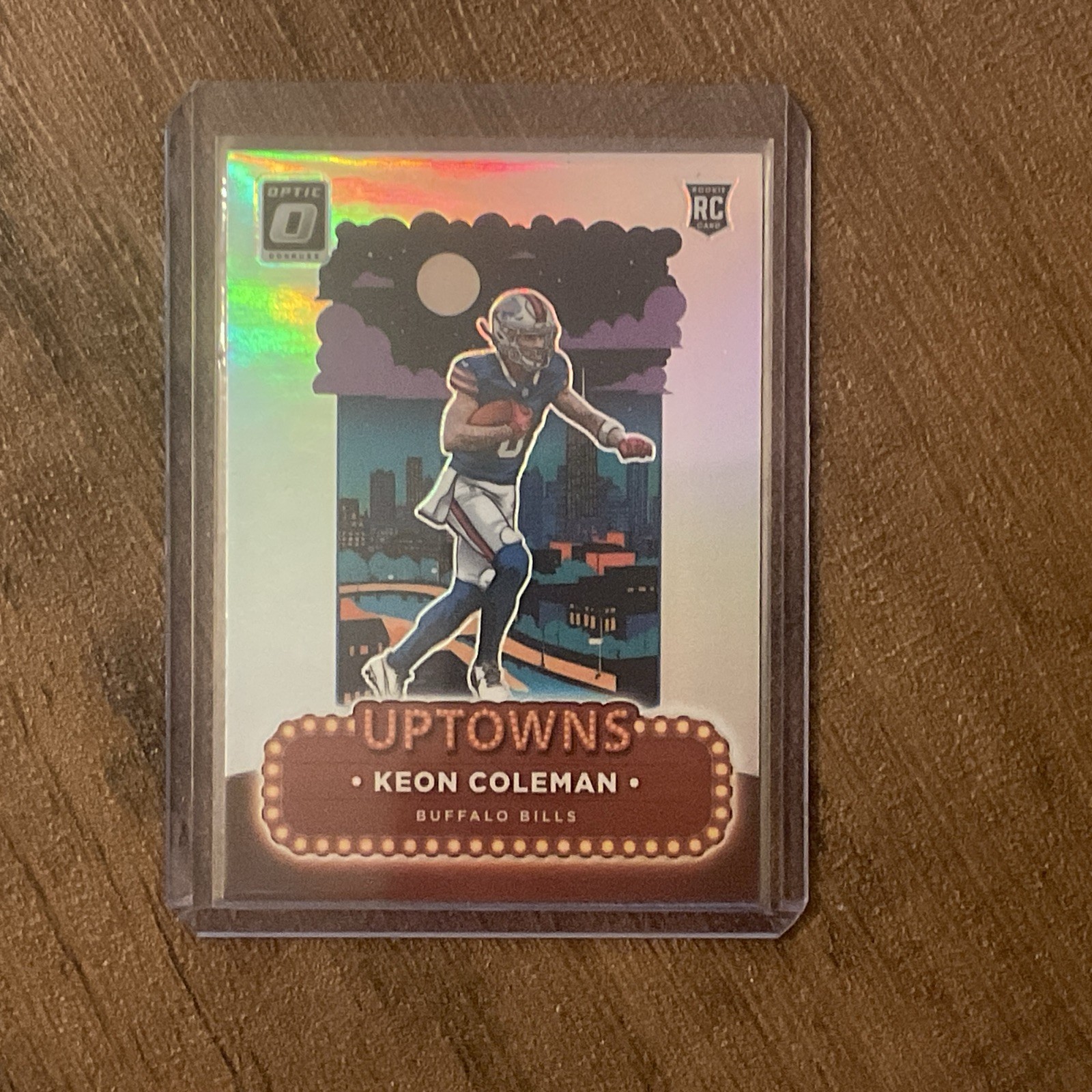 2024 Panini Donruss Optic - Uptowns Keon Coleman #15 (RC) Buffalo Bills Case Hit