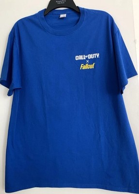 Fallout x Call Of Duty crossover Shirt, Size Adult Large - Pip Boy Bethesda