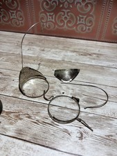 Antique Willson Safety Goggles for parts with original metal case.