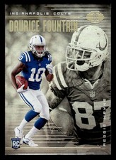 2018 PANINI ILLUSIONS REGGIE WAYNE 11 RC DAURICE FOUNTAIN INDIANAPOLIS COLTS