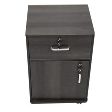 Drawer Filing Cabinet Rolling File Cabinet with Locks Wheels for Home Office