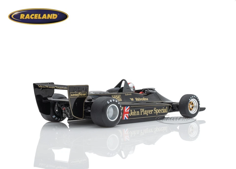 Lotus 79 F1 JPS Vincitore GP Belgio Campione del Mondo 1978 Andretti, Spark 1:18 18S366 - Immagine 3 di 4