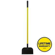 54 In. Fiberglass Handle Multi-Purpose Steel Scraper Shovel with Heavy-Duty Blad