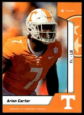 2023 ONIT Athlete Arion Carter #NNO University of Tennessee Volunteers