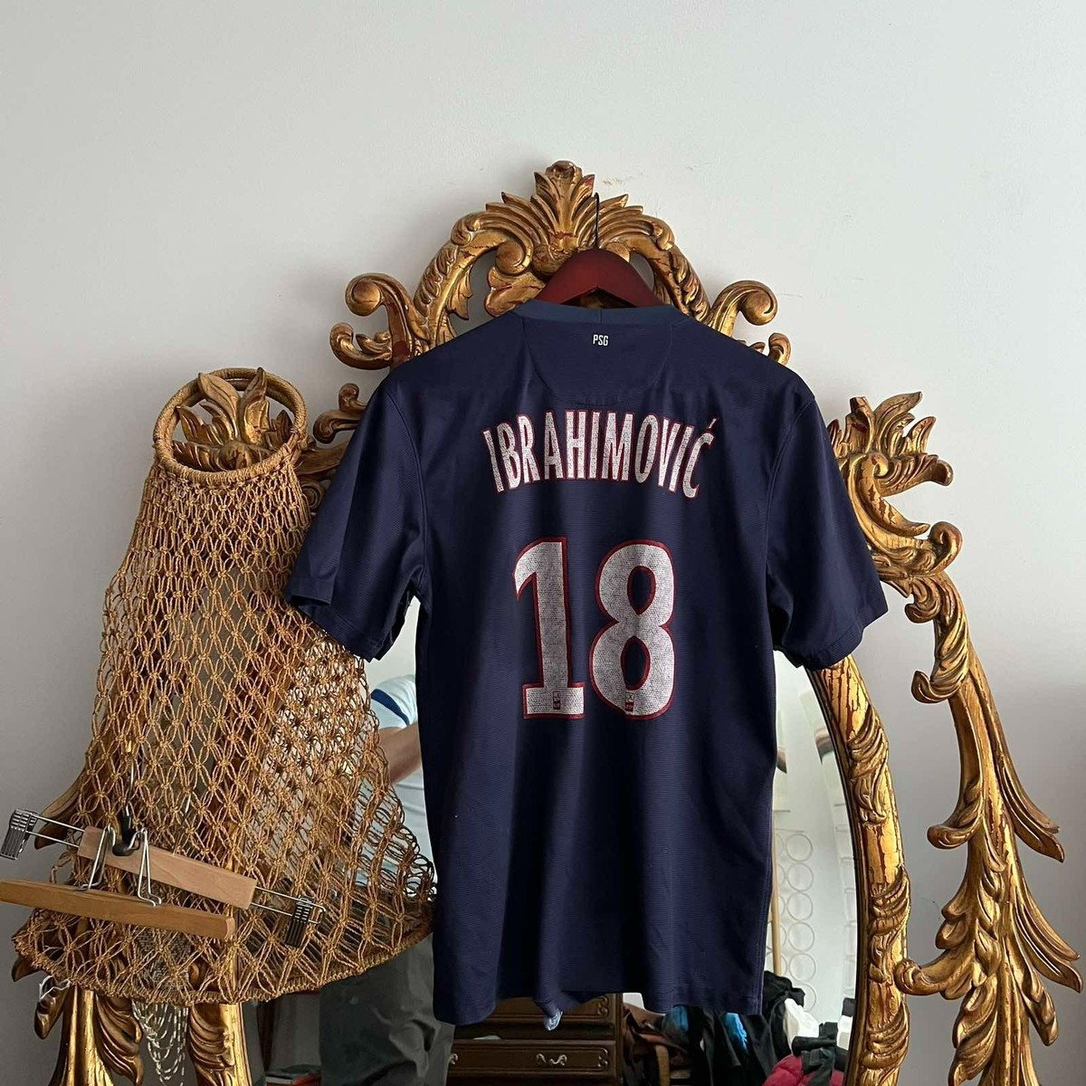 IBRAHIMOVIC NIKE PSG SIZE M PARIS SAINT GERMAIN jersey Men's Sz M