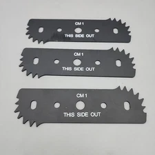 3Pcs 7-1/2" Electric Edger Blade 50018386 for Worx WG896 WG895 Edger