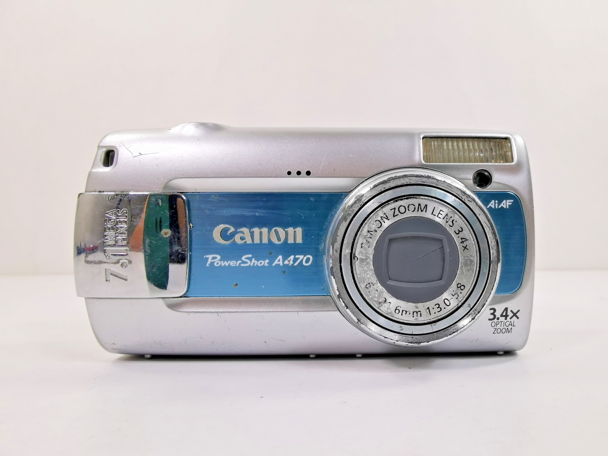 Canon PowerShot A470 シルバージャンク品 Canon Powershot A470 7.1mp Digital Camera | eBay