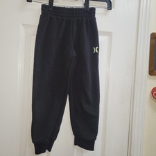 Hurley Boys Youth Pull-On Jogger Sweatpants Black Size 5