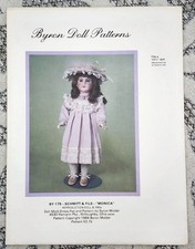 Byron Doll Pattern BY-175 Dress Hat Pattern fits Schmitt & Fils 12.5" Doll