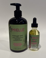Mielle Organics Rosemary Mint Strengthening Light Hair Oil leave in Conditioner