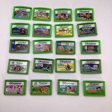 LeapFrog Leapster Explorer Game Cartridge Lot Of 20