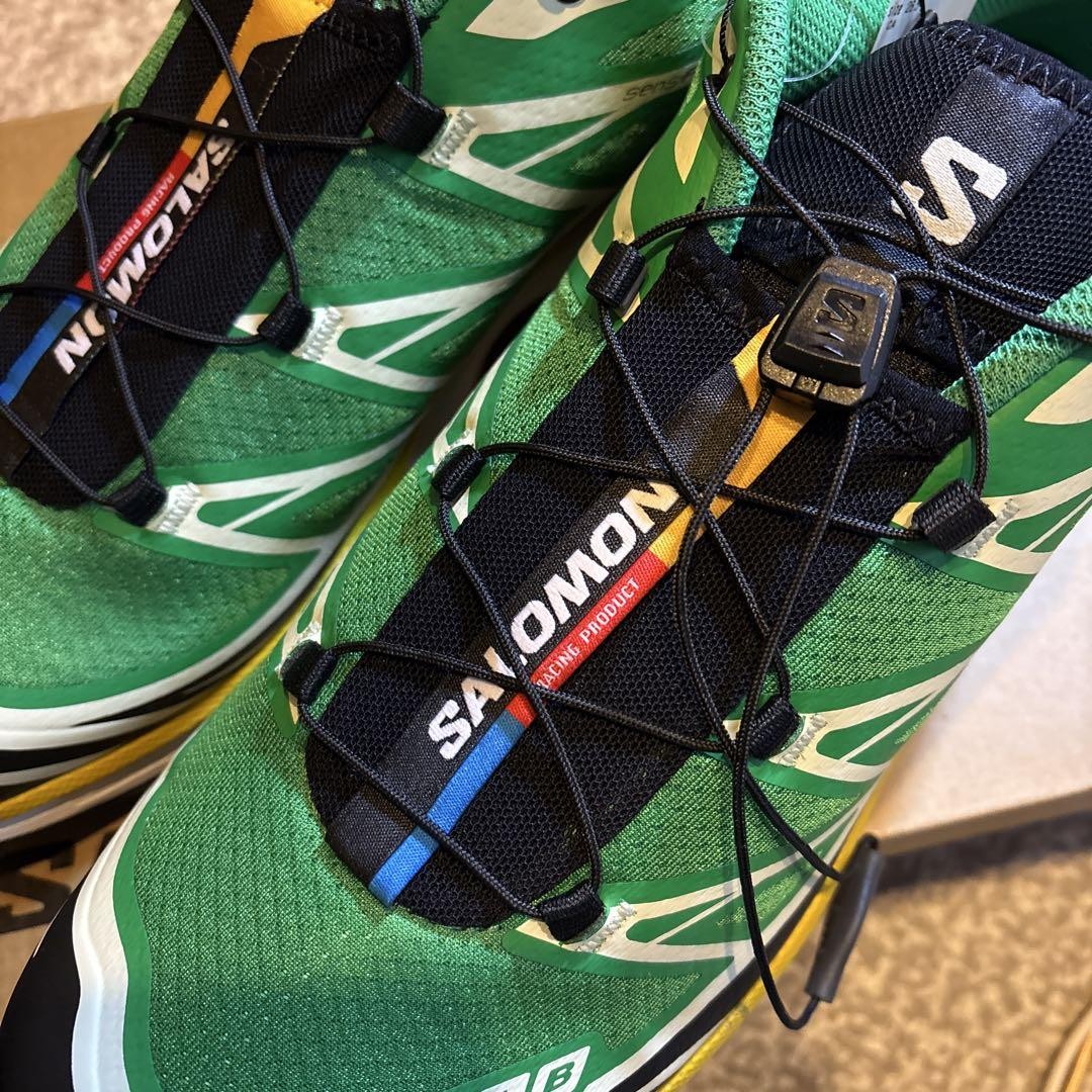 Sneakers Salomon XT 6 verde uomo 10 5 US 28 5 cm come nuove fondo di magazzino