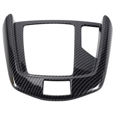 Włókno węglowe ABS Auto Gang Switch Panel Rama Osłona Wykończenie Auto S8566