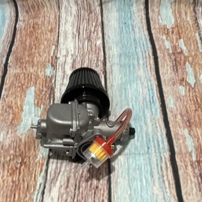 Mikuni VM22 PZ22 Carburetor Kit w/ Air Filter &Fuel Line 50cc 140cc Pit Bike ATV