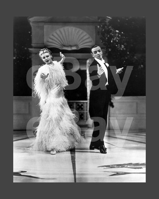 Top Hat (1935) Ginger Rogers, Fred Astaire 16x12 Foto Poster Druck