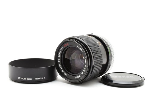 Canon FD 35mm F2 SSC concave - Photo, audio & vidéo
